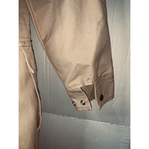 Saddlesmith Outfitters By Action Hood Canvas Jacket XS 46" Chest Oversize USA - Picture 6 of 10